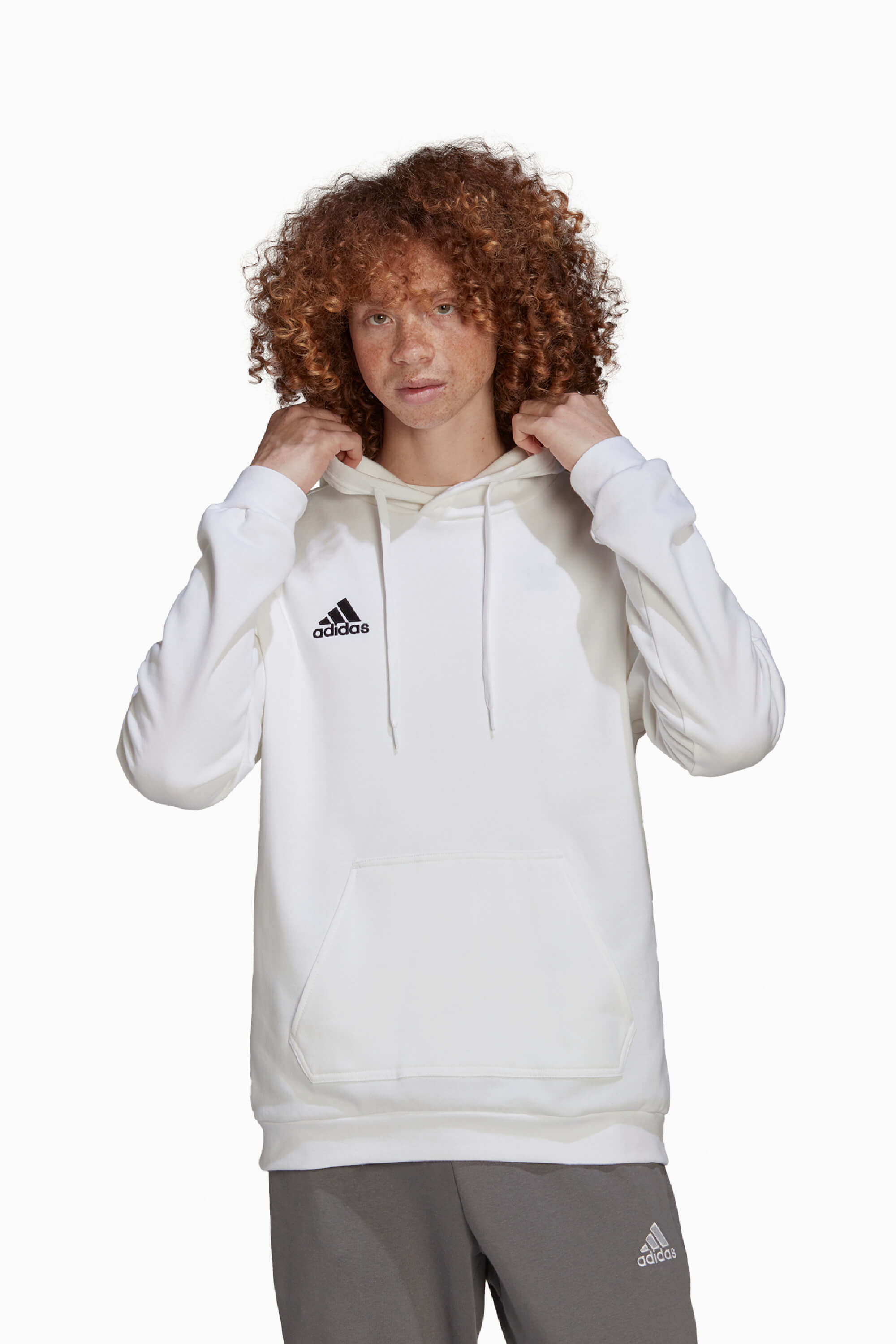 adidas Entrada 22 Sweat Hoodie - White