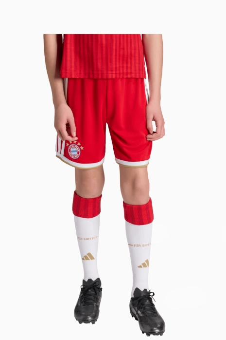 Spodenki adidas FC Bayern 26/27 Domowe Junior - Czerwony