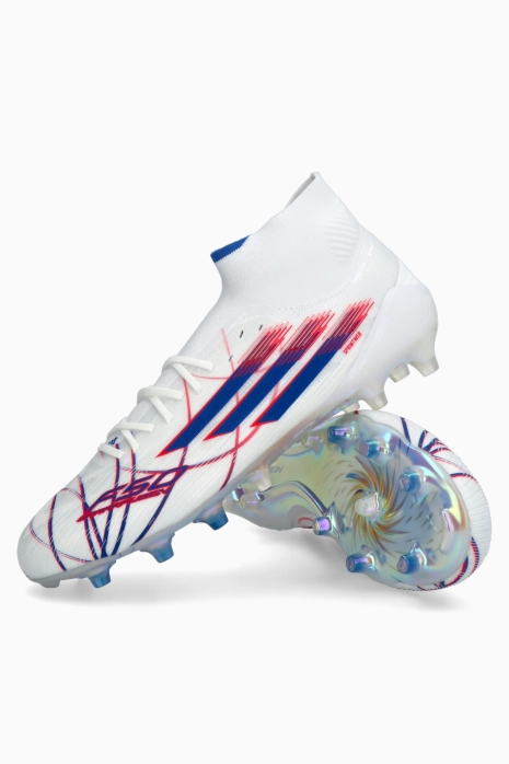 Korki adidas F50 Elite Mid FG/AG Damskie - Biały