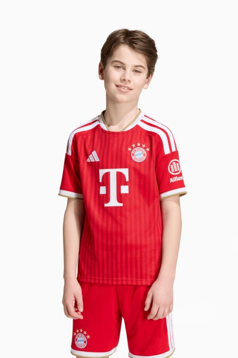 Футболка adidas FC Bayern 26/27 Home Replica Junior - красный