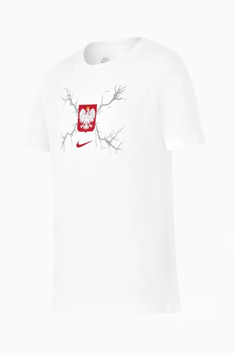 Футболка  Nike Poland 2026 Graphic Tee Junior - белый