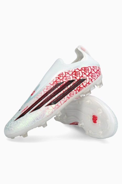 Krampon adidas F50 Elite Lamine Yamal LL FG Çocuk - Beyaz | Futbol