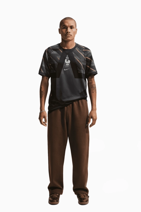 T-Shirt Nike France 2026 Goalkeeper Stadium - Black
