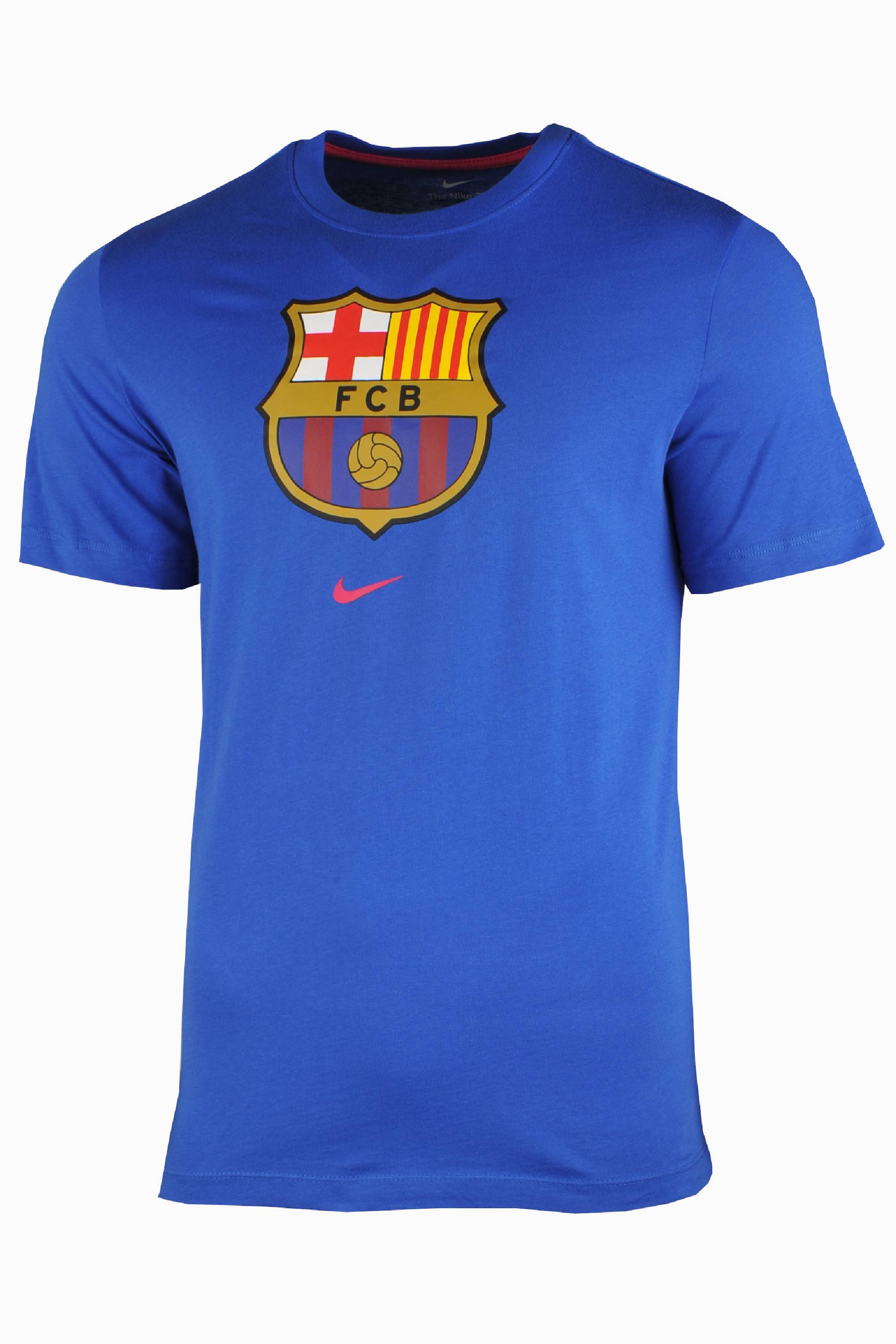 Football Shirt Nike FC Barcelona 21/22 Tee Evergreen Crest Junior