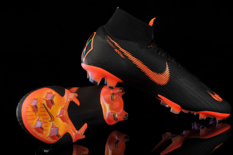 Mercurial superfly orange and on sale black