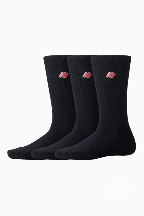 Ponožky New Balance Patch Logo Crew 3 Pairs