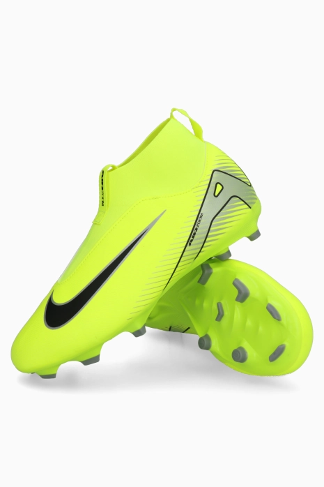 Cleats Nike Zoom Mercurial Superfly 10 Academy FG MG Junior Lime R GOL Football boots equipment