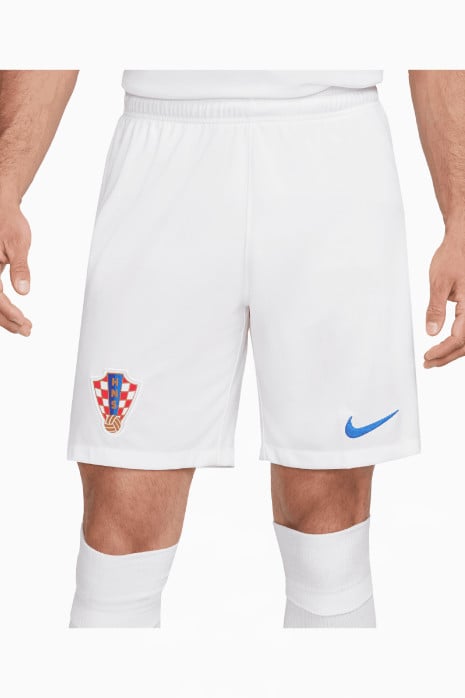 Kratke hlače Nike Hrvaška 2022 Domači Stadium - Bela