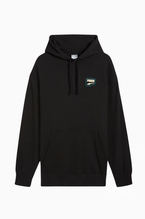 Puma Downtown Graphic Hoodie - Black