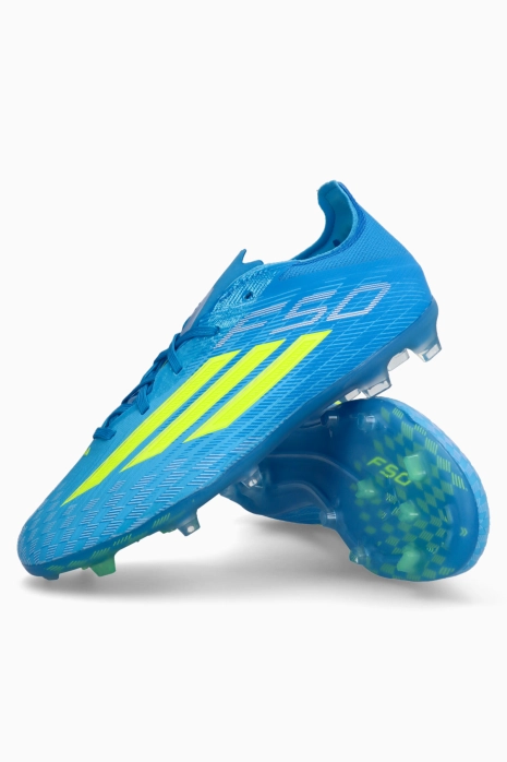 Korki adidas F50 Elite FG Junior - Niebieski
