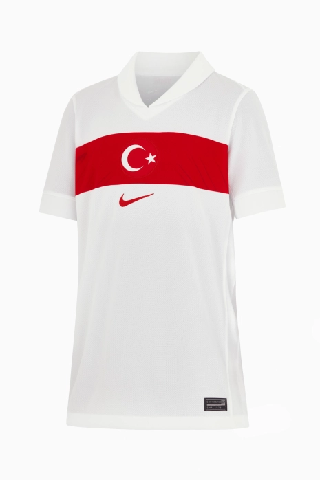 Κοντομάνικη Μπλούζα Nike Τουρκία 2024 Home Stadium Παιδικό