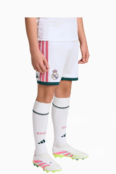 adidas Real Madrid 26/27 Shorts Home Junior - Weiß