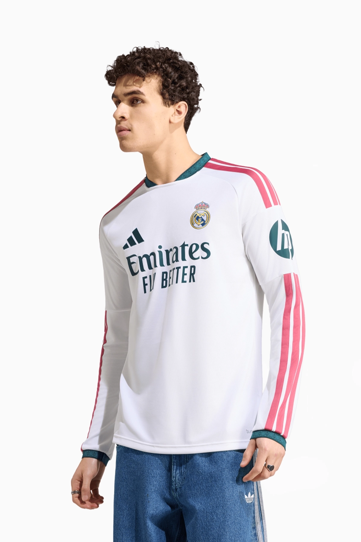 Футболка з довгими рукавами adidas Real Madrid 26/27 Home Replica
