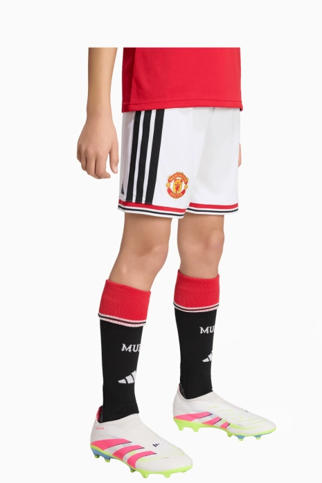 Spodenki adidas Manchester United 26/27 Domowe Junior - Biały