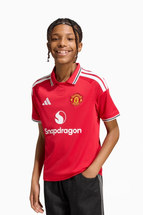 Koszulka adidas Manchester United 26/27 Domowa Replica Junior - Czerwony