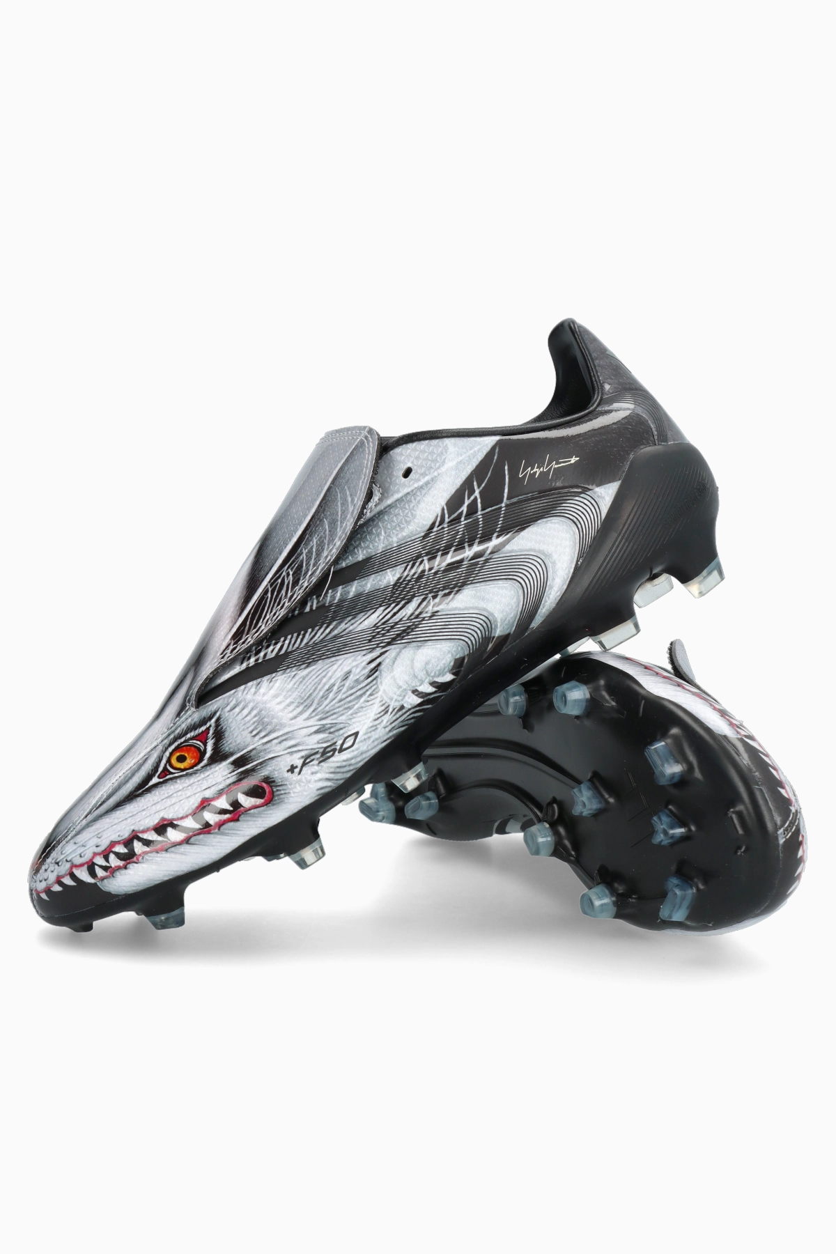 Бутсы adidas F50 Elite Tunit Y-3 FG - серый | Футбольная обувь