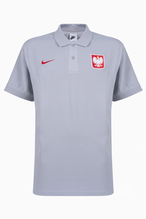 Футболка  Nike Poland 2026 Matchup Polo - серый