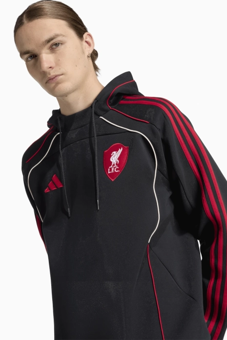 adidas Liverpool FC 25/26 Urban Purist Hoodie - Black | R-GOL.com