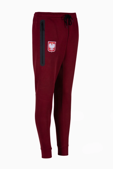 Nike Poland 2026 Tech Fleece Jogger Hose - Rotwein