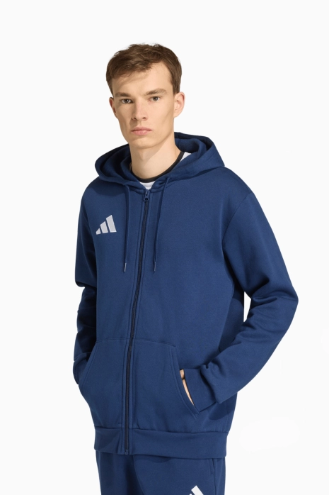 Блуза adidas Entrada 26 Sweat Full-Zip - тъмносин