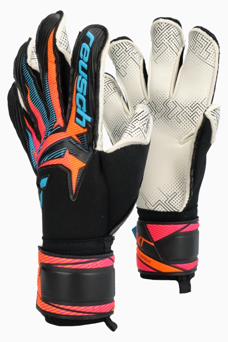 Goalkeeper Gloves Reusch Attrakt Advance Evolution Glueprint - Black