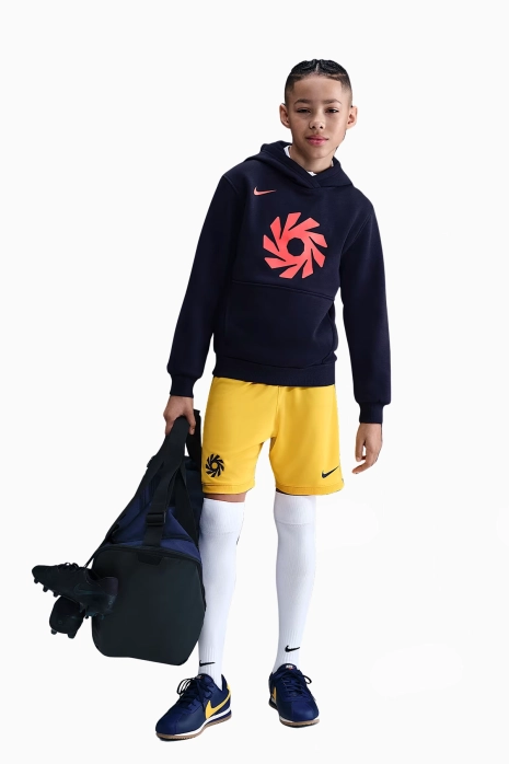 Nike Erling Haaland Club Fleece Junior Hoodie - Navy blau
