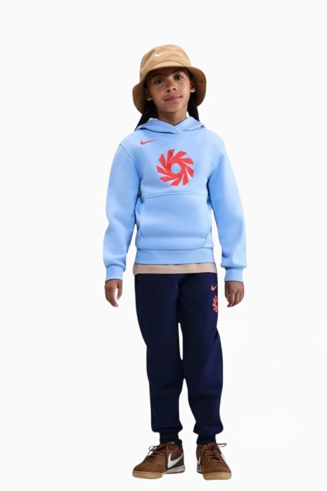 Nike Erling Haaland Club Fleece Junior Hoodie - himmelblau