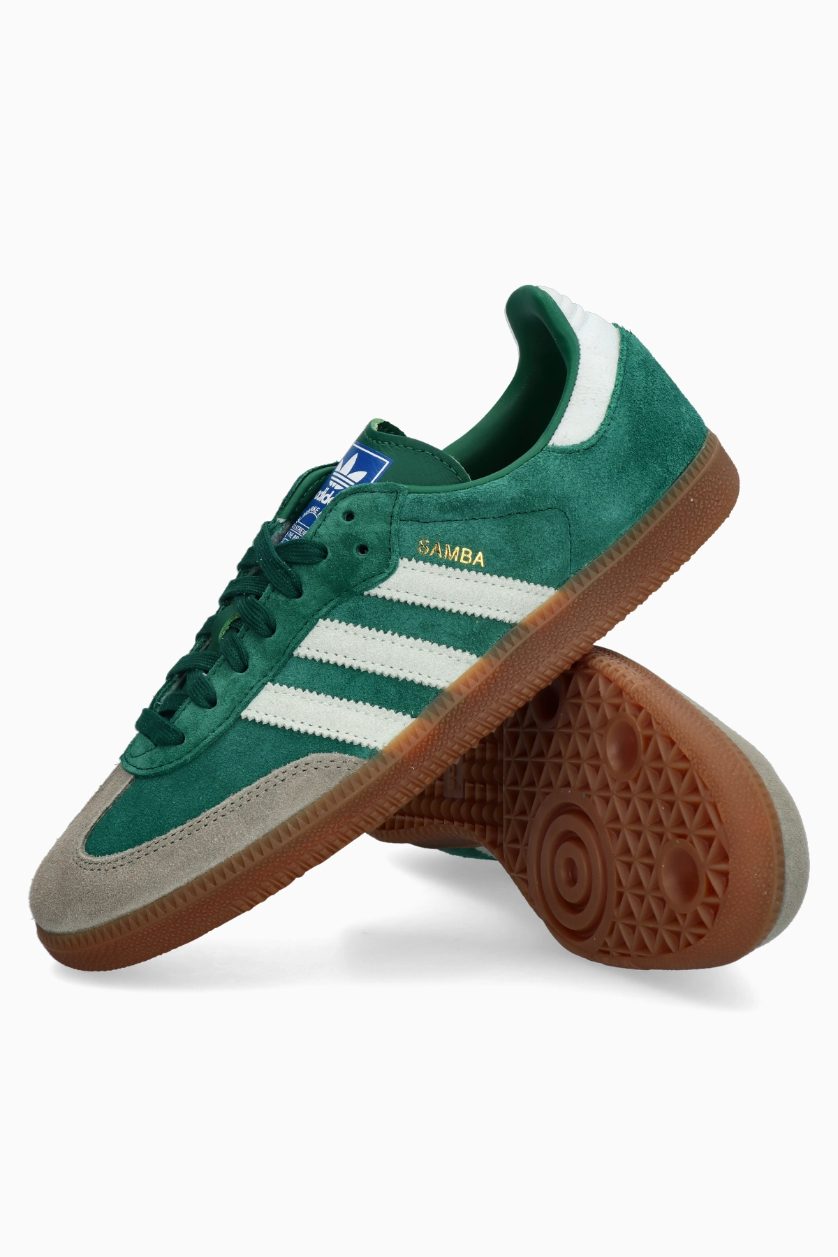 adidas gazelle silver green womens adidas Samba Xlg Shoes - Unisex - Shadow Green / Chalk White / Gum