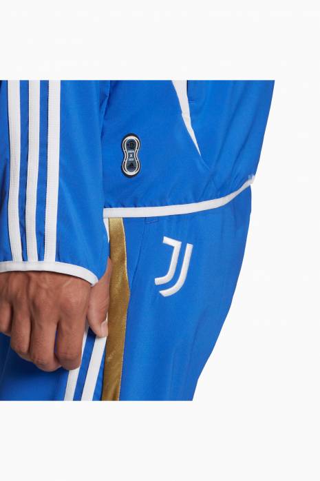 Uzun kollu üst adidas Juventus FC 21/22 Teamgeist Woven - Mavi