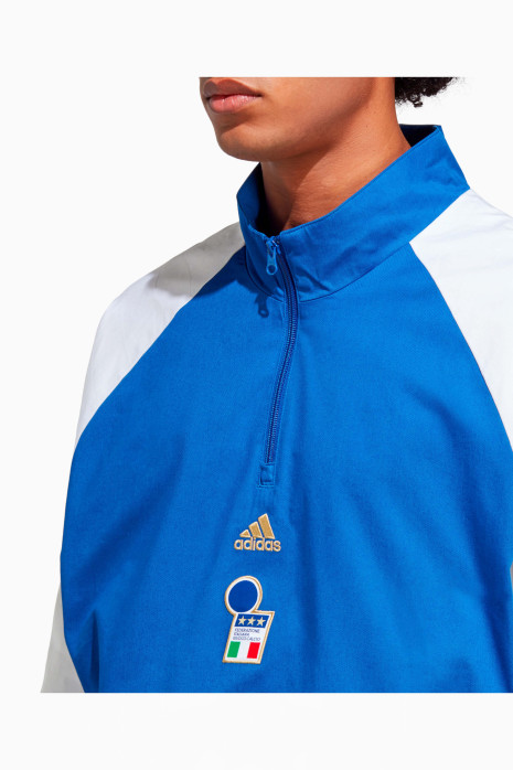 Кофта adidas Италия Icon Top - синий | Футбольная обувь