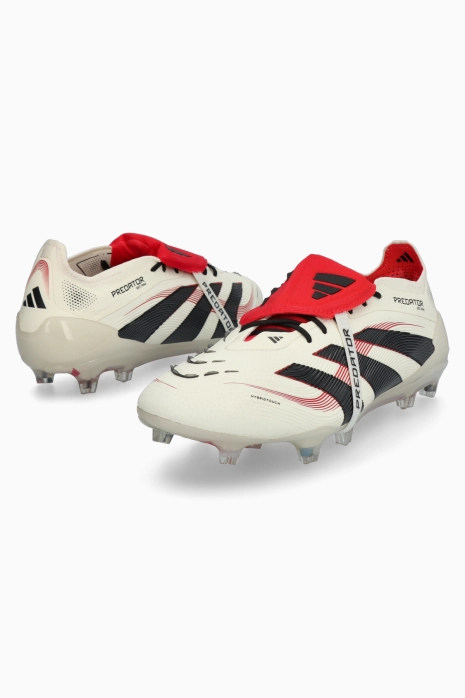 Ghete de fotbal adidas Predator Elite FT FG - Alb | Magazin de