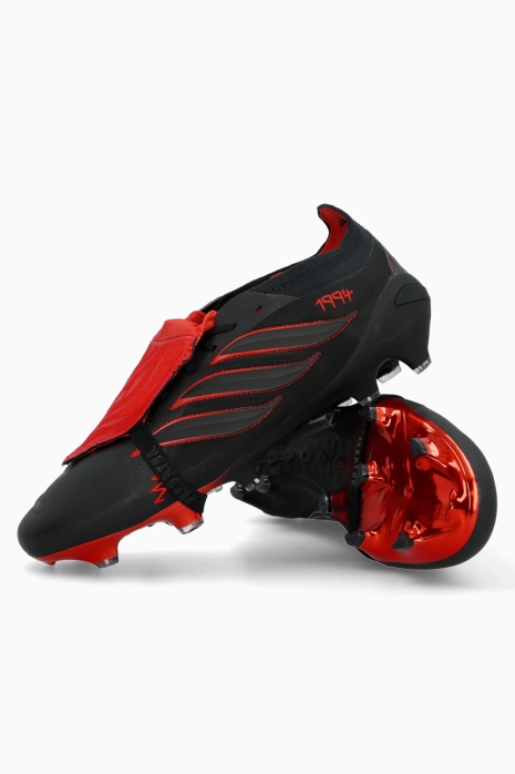 Ghete de fotbal adidas Predator Elite L-TECH FT FG - Negru