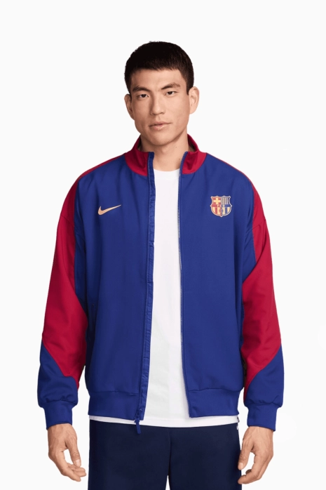 Nike FC Barcelona 24/25 Anthem Sweatshirt - Navy blue