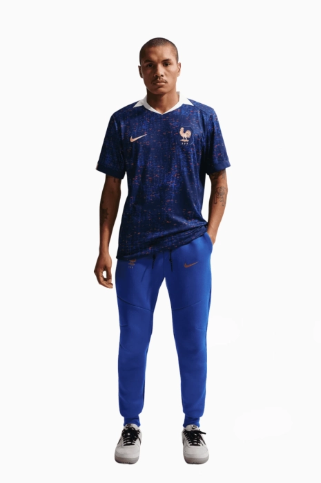 Nike France 2026 Tech Fleece Jogger Hose - Blau