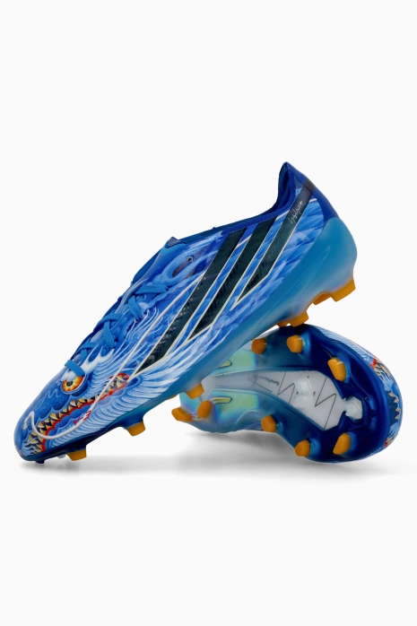 Korki adidas x Y-3 F50 Elite Hyperfast FG Junior - Niebieski