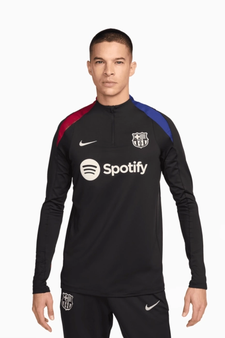 Кофта Nike FC Barcelona 24/25 Strike - чорний | Футбольне взуття