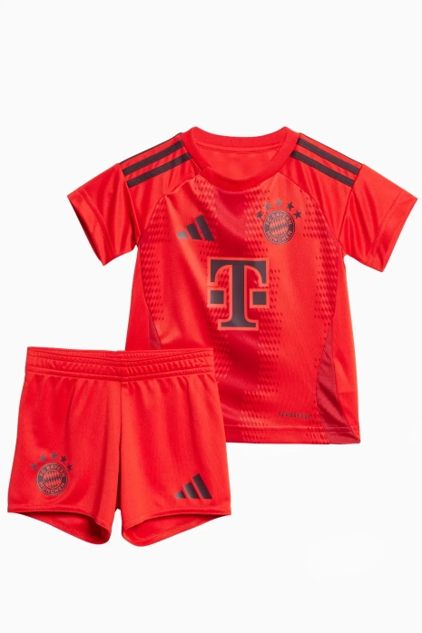 Komplet adidas FC Bayern 24/25 Domaći Little Kids - Crvena