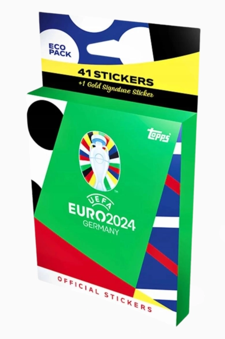 Eco pack with stickers Topps EURO 2024