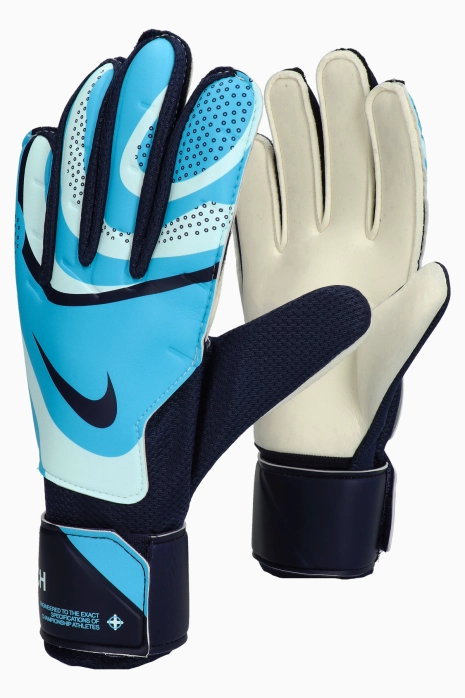 Goalkeeper Gloves Nike Match - sky blue