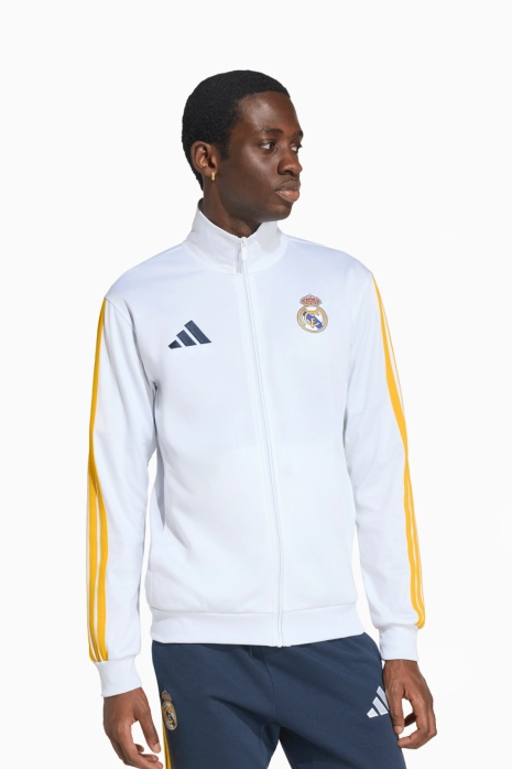 Mikina adidas Real Madrid 26/27 DNA Track - Bílý
