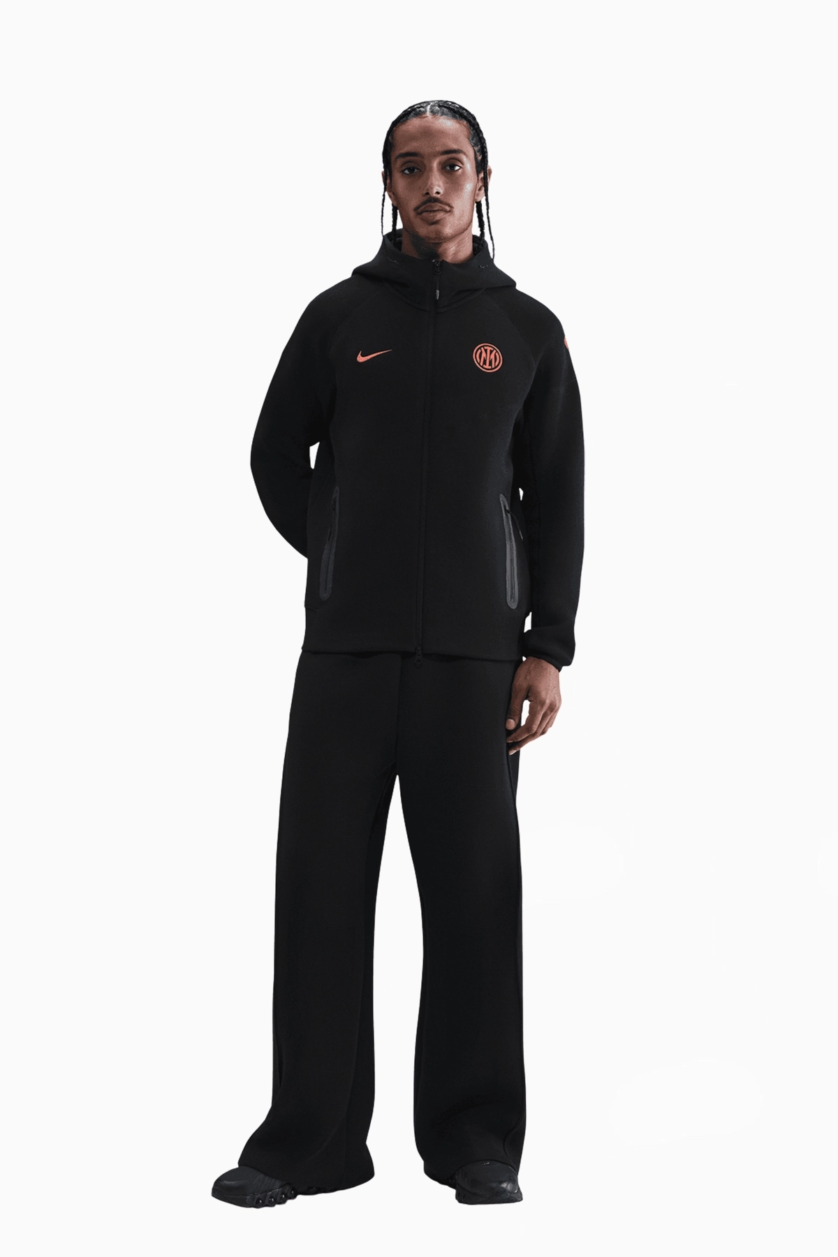 Kapüşonlu svetşört Nike Inter Milan 25/26 Tech Fleece Windrunner