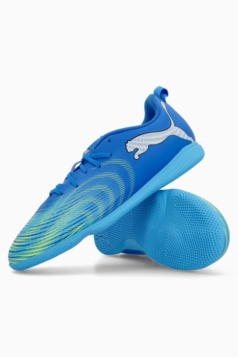 Hallenschuhe Puma Future 9 Play IN Junior - Blau