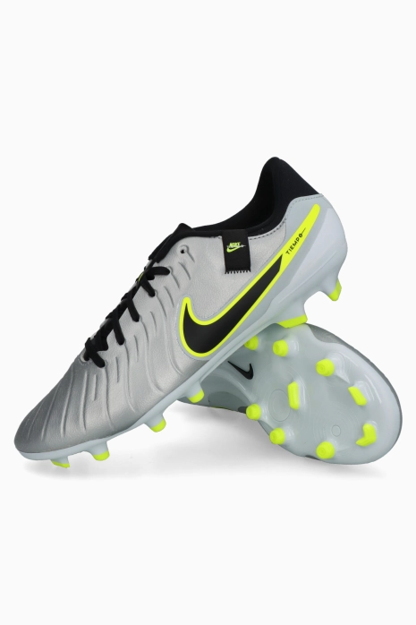 Cleats Nike Tiempo Legend 10 Academy FG MG Silver R GOL Football boots equipment