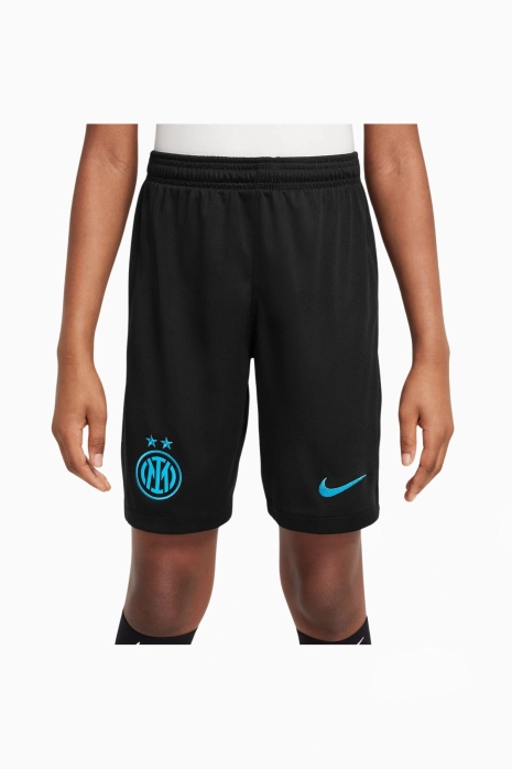 Spodenki Nike Inter Mediolan 25/26 Domowe Stadium Junior - Czarny