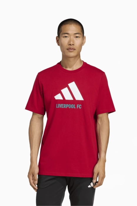 T-Shirt adidas Liverpool FC 25/26 Seasonal Graphic Tee - Red
