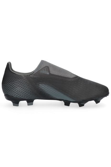 adidas gazelle silver green womens adidas X Ghosted .3 Laceless FG - Core Black/Grey Six - Firm Ground main image 1