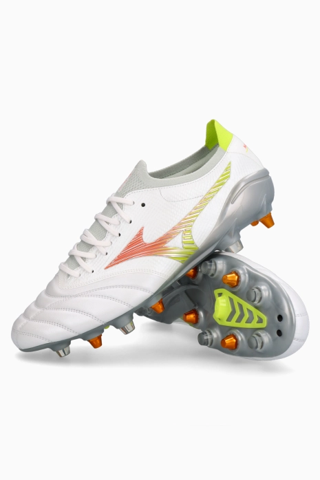 Stollen Mizuno Morelia Neo V Beta Japan Mix - Silber