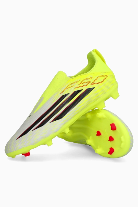 Cleats adidas F50 League LL FG/MG Junior - Yellow