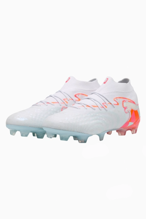 Ghete de fotbal Puma Future 9 Ultimate FG pentru femei - Alb