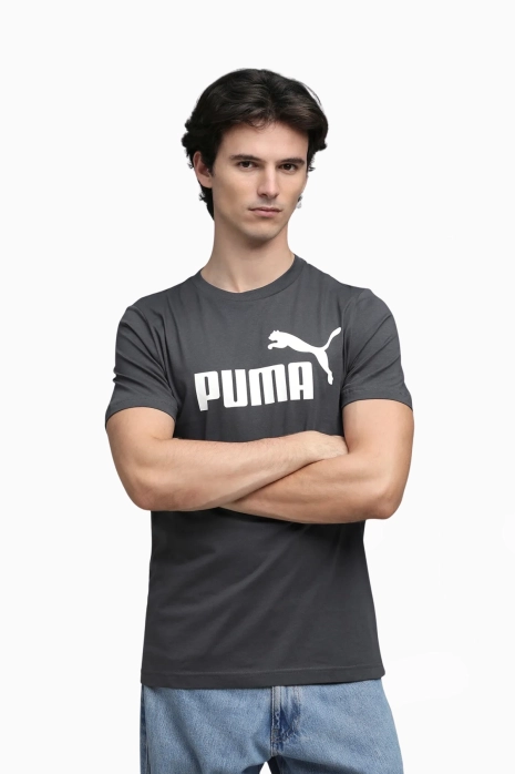 Puma Essentials Logo No.1 Logo Tee Trikot - Grau